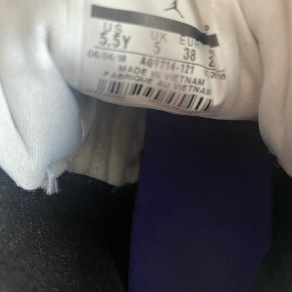 Air Jordan Max Aura Concord youth Size 5.5 - Picture 7 of 7